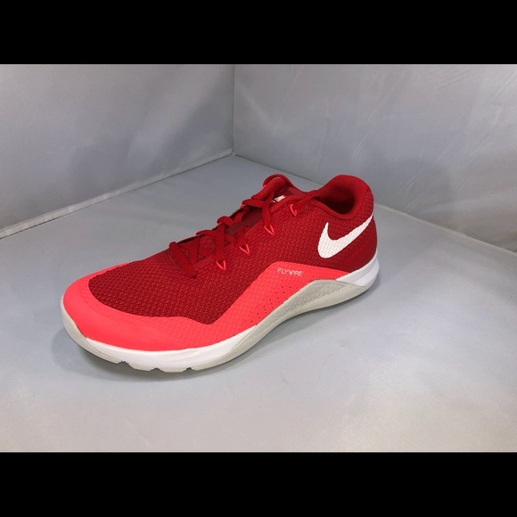 NIKE METCON REPPER UNIVERSITY RED TRAINING SHOES - Picture 2 of 8